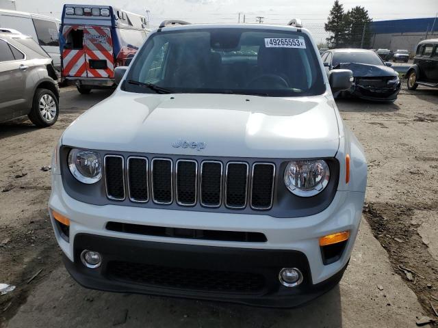 ZACNJDD17MPM25712 - 2021 JEEP RENEGADE LIMITED WHITE photo 5