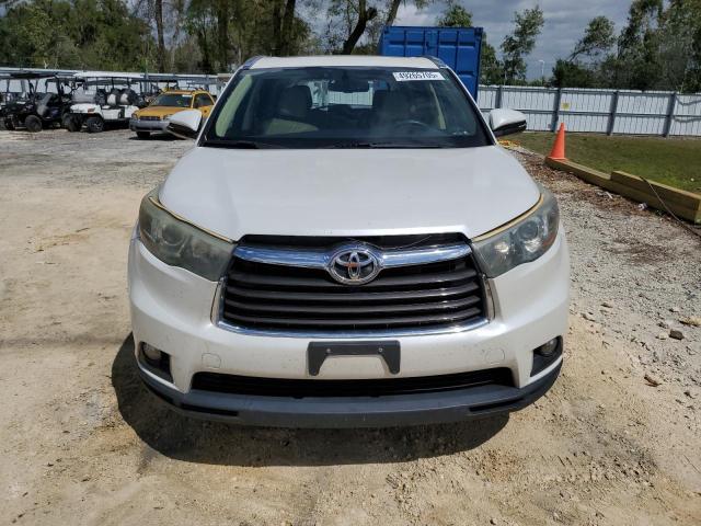 5TDJKRFH4FS140378 - 2015 TOYOTA HIGHLANDER XLE 白色 照片 5