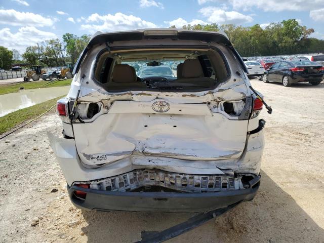 5TDJKRFH4FS140378 - 2015 TOYOTA HIGHLANDER XLE 白色 照片 6