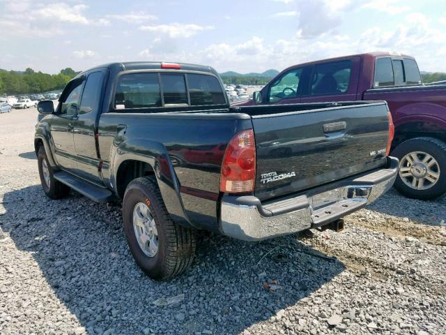 5TEUU42N26Z218309 - 2006 TOYOTA TACOMA ACCESS CAB ნაცრისფერი ფოტო 3