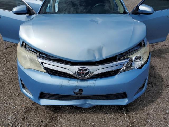 4T1BF1FK9CU534631 - 2012 TOYOTA CAMRY BASE BLUE photo 11