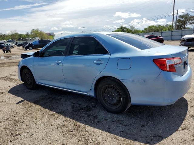 4T1BF1FK9CU534631 - 2012 TOYOTA CAMRY BASE BLUE photo 2