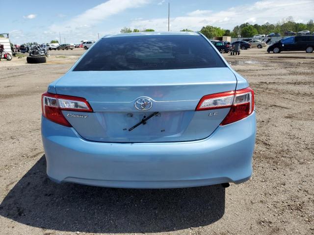 4T1BF1FK9CU534631 - 2012 TOYOTA CAMRY BASE BLUE photo 6