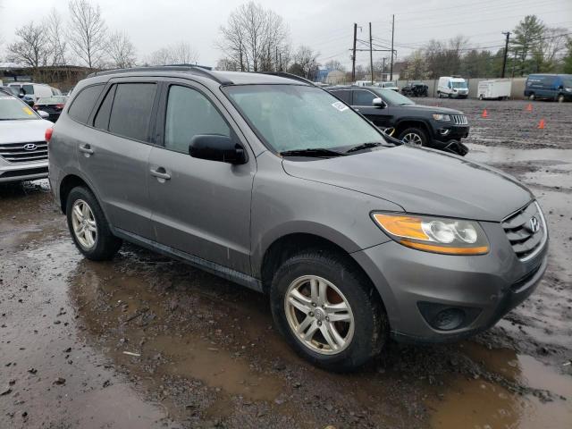 5NMSGDAB7AH374425 - 2010 HYUNDAI SANTA FE GLS GRAY photo 4