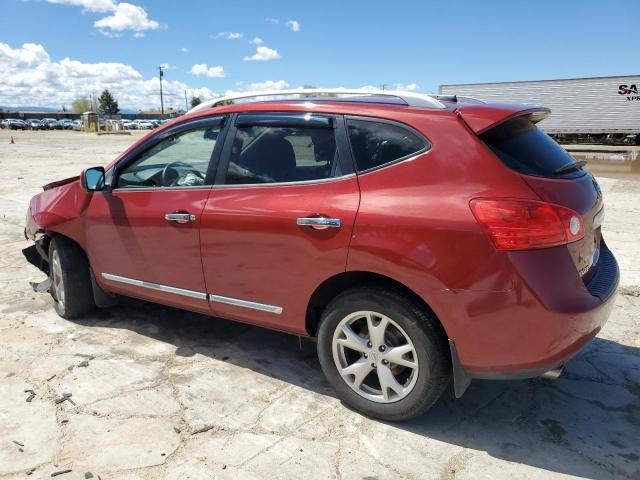 JN8AS5MTXBW189258 - 2011 NISSAN ROGUE S BURGUNDY photo 2