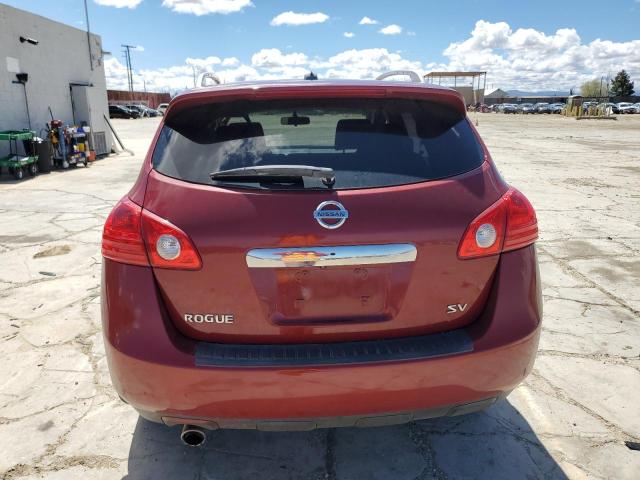 JN8AS5MTXBW189258 - 2011 NISSAN ROGUE S BURGUNDY photo 6