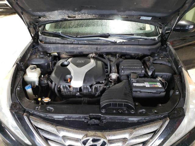 5NPEC4AB2BH316929 - 2011 HYUNDAI SONATA SE BLACK photo 11