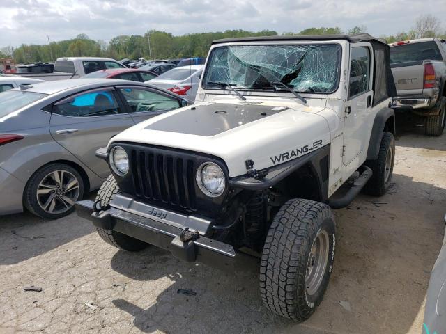 1J4FY29P9WP756774 - 1998 JEEP WRANGLER / SE WHITE photo 1