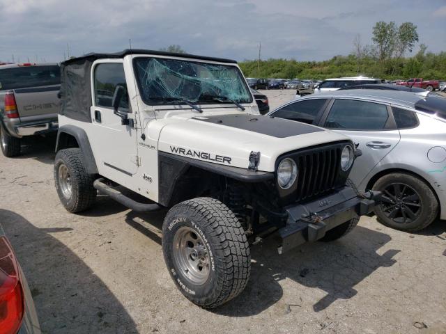 1J4FY29P9WP756774 - 1998 JEEP WRANGLER / SE WHITE photo 4