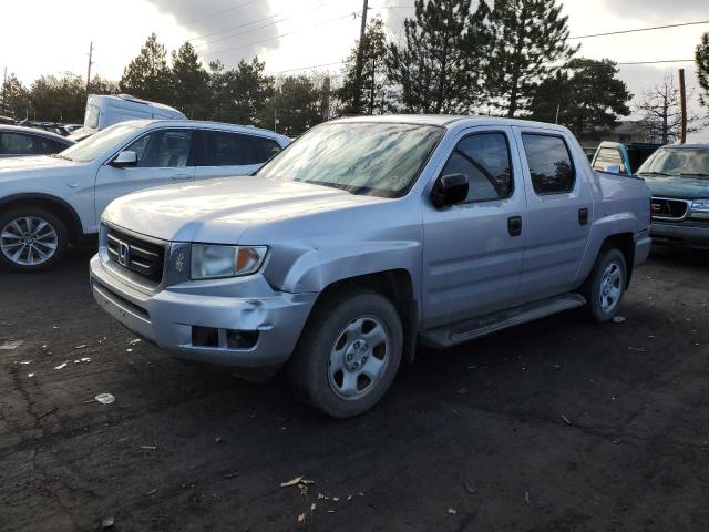 5FPYK1F22AB001009 - 2010 HONDA RIDGELINE RT GRAY photo 1