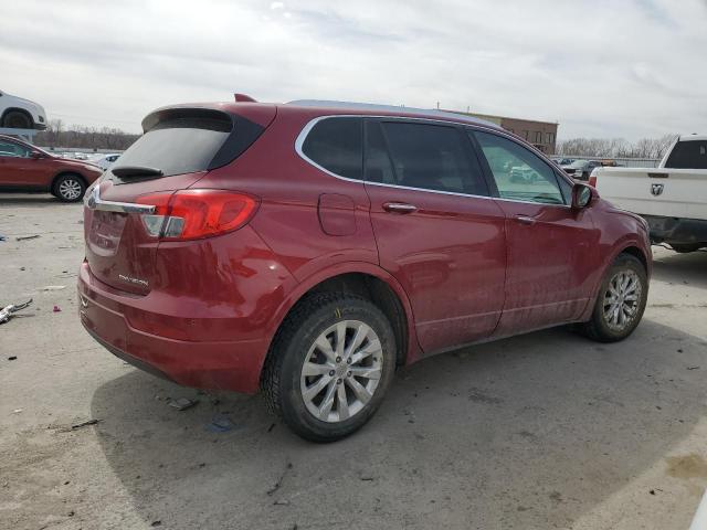 LRBFX1SA1JD006321 - 2018 BUICK ENVISION ESSENCE Бордовий фото 3