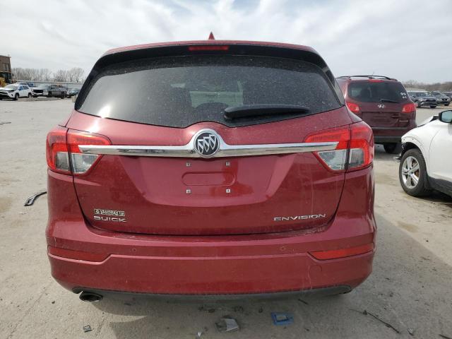 LRBFX1SA1JD006321 - 2018 BUICK ENVISION ESSENCE Бордовий фото 6