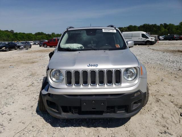 ZACCJBDT3GPC67129 - 2016 JEEP RENEGADE LIMITED SILVER photo 5