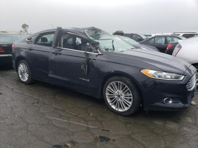 3FA6P0LU6ER158148 - 2014 FORD FUSION SE HYBRID BLACK photo 4