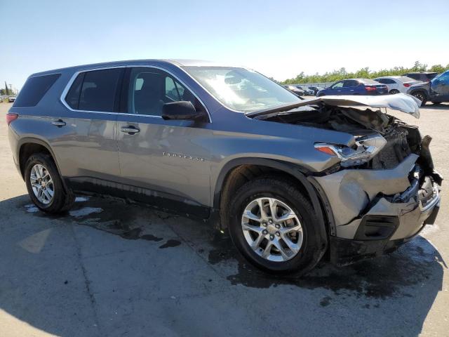 1GNERFKW5LJ292945 - 2020 CHEVROLET TRAVERSE LS GRAY photo 4