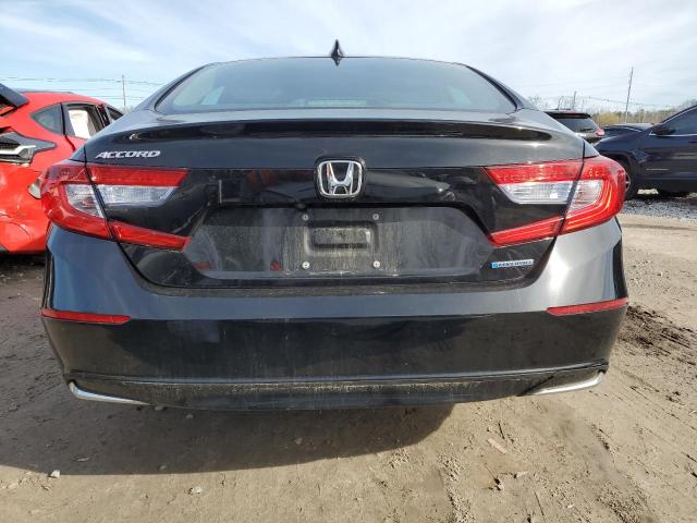 1HGCV3F48KA008596 - 2019 HONDA ACCORD HYBRID EX BLACK photo 6