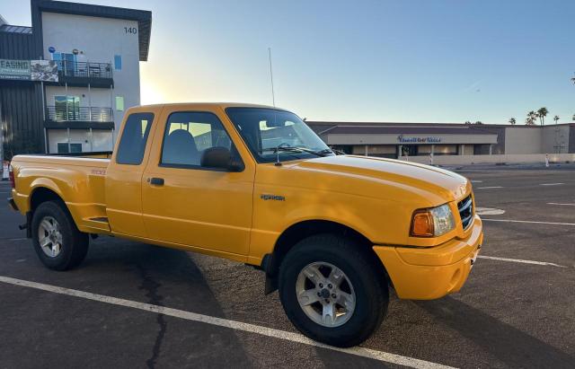 1FTZR45E32PB34181 - 2002 FORD RANGER SUPER CAB YELLOW photo 1