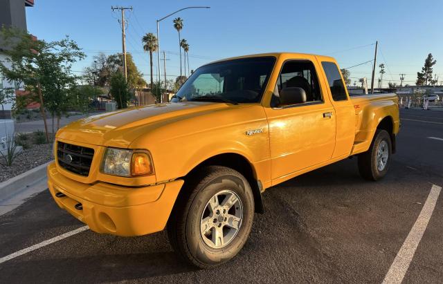 1FTZR45E32PB34181 - 2002 FORD RANGER SUPER CAB YELLOW photo 2