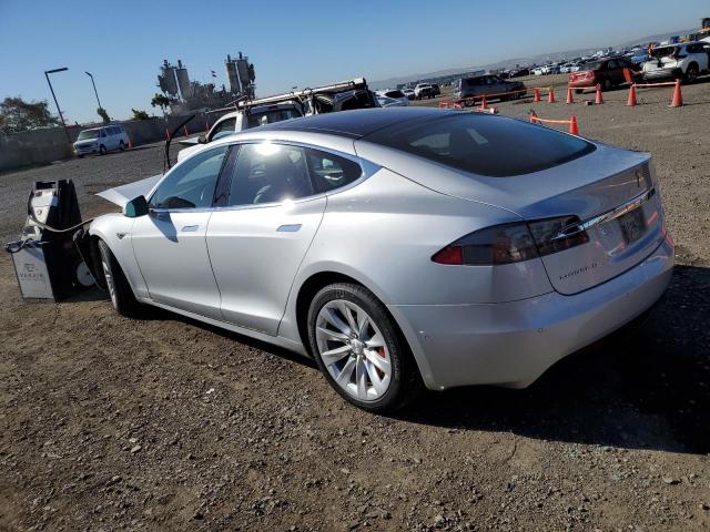 5YJSA1E43GF141177 - 2016 TESLA MODEL S ვერცხლისფერი ფოტო 2