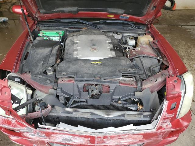 1G6DW67V680105242 - 2008 CADILLAC STS RED photo 11