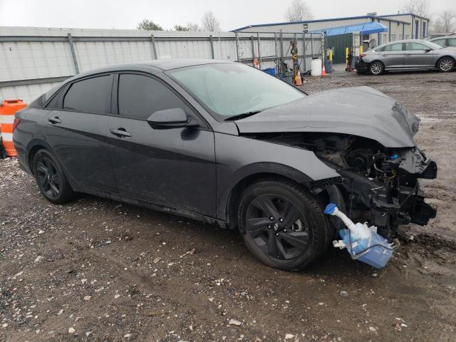 5NPLS4AG4MH025020 - 2021 HYUNDAI ELANTRA SEL GRAY photo 4