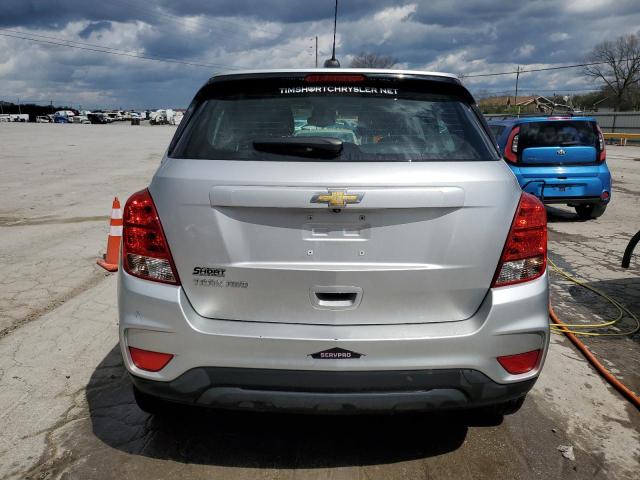 KL7CJNSB7HB164476 - 2017 CHEVROLET TRAX LS SILVER photo 6