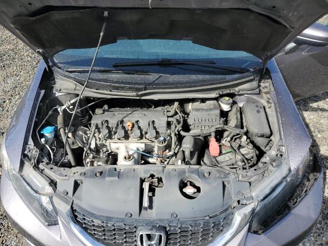 19XFB2F76FE278485 - 2015 HONDA CIVIC SE CHARCOAL photo 11