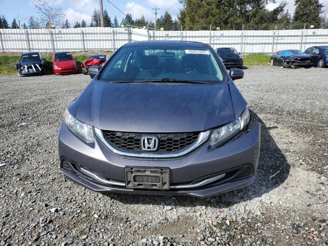 19XFB2F76FE278485 - 2015 HONDA CIVIC SE CHARCOAL photo 5