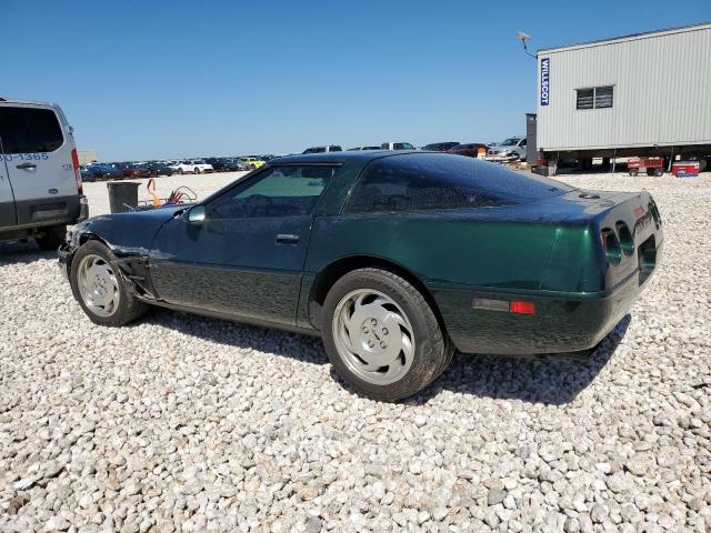 1G1YY22PXR5109706 - 1994 CHEVROLET CORVETTE GREEN photo 2