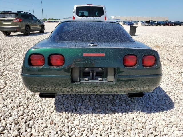 1G1YY22PXR5109706 - 1994 CHEVROLET CORVETTE GREEN photo 6