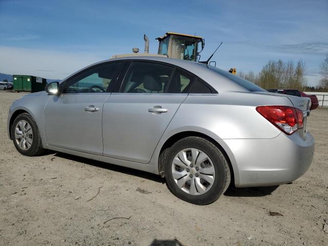 1G1PC5SH4C7332260 - 2012 CHEVROLET CRUZE LS SILVER photo 2