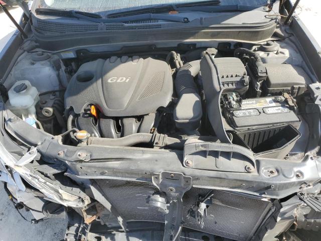 5NPEB4AC8CH412187 - 2012 HYUNDAI SONATA GLS SILVER photo 11