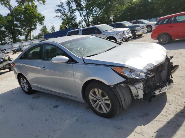 5NPEB4AC8CH412187 - 2012 HYUNDAI SONATA GLS SILVER photo 4