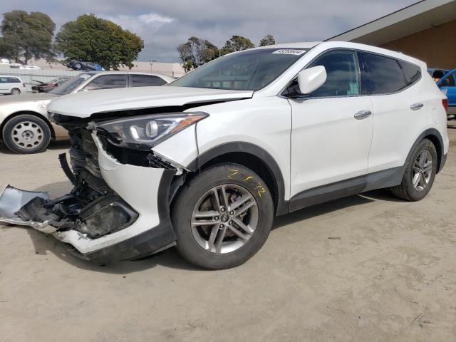 5NMZT3LB0JH069656 - 2018 HYUNDAI SANTA FE S WHITE photo 1