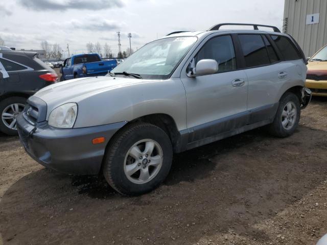 KM8SB73D76U099035 - 2006 HYUNDAI SANTA FE GLS SILVER photo 1