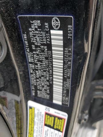 4T1G11AK5PU722130 - 2023 TOYOTA CAMRY SE NIGHT SHADE BLACK photo 13