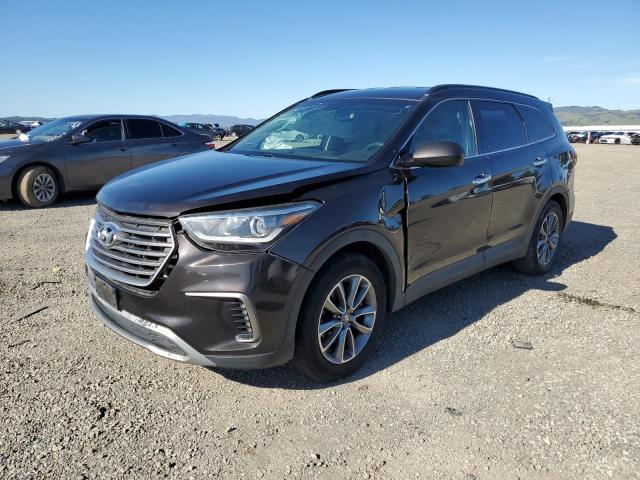 KM8SM4HF8HU192426 - 2017 HYUNDAI SANTA FE SE BROWN photo 1