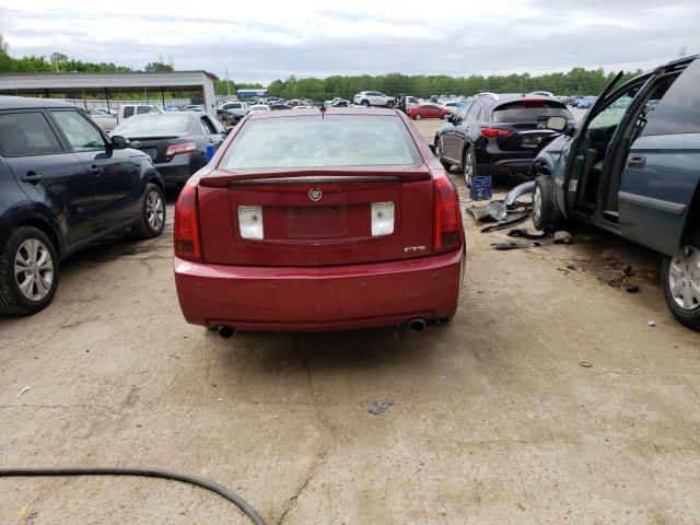 1G6DP577570150261 - 2007 CADILLAC CTS HI FEATURE V6 BURGUNDY photo 6