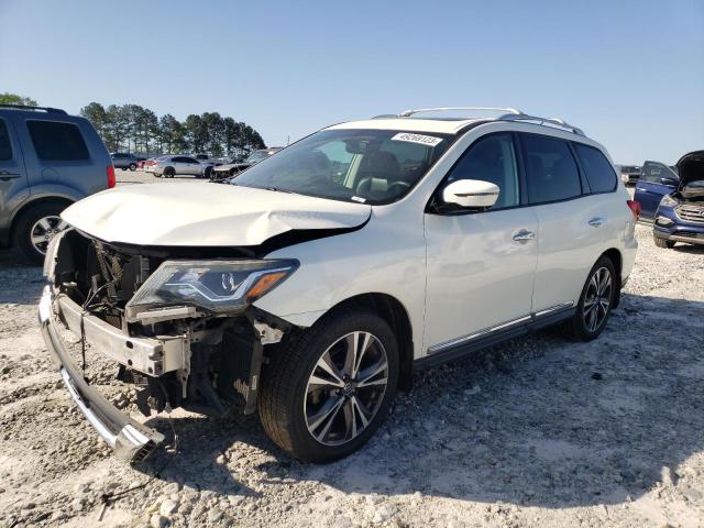 5N1DR2MM3HC615423 - 2017 NISSAN PATHFINDER S WHITE photo 1