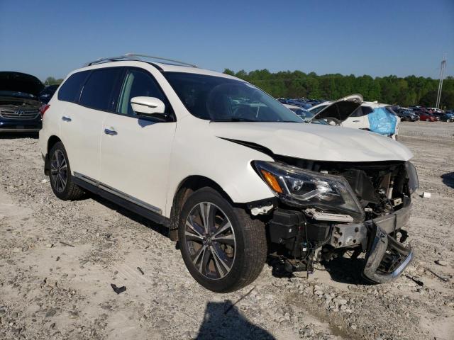 5N1DR2MM3HC615423 - 2017 NISSAN PATHFINDER S WHITE photo 4