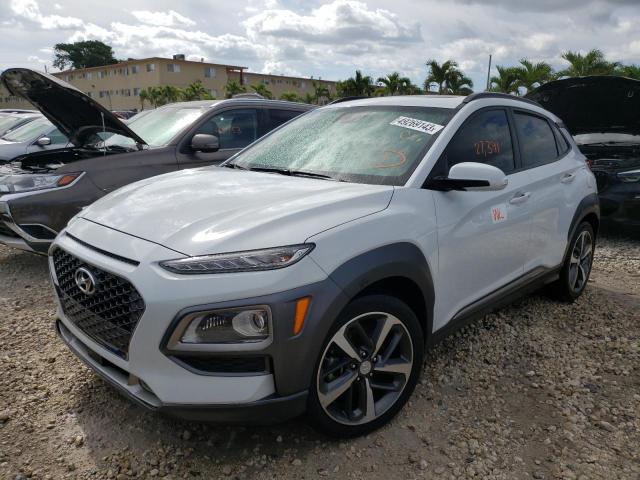 KM8K53A56JU094977 - 2018 HYUNDAI KONA ULTIMATE WHITE photo 1