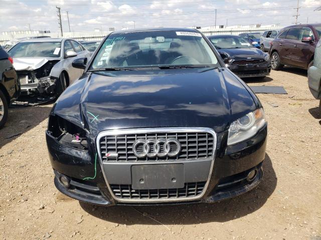 WAUAF78E38A110460 - 2008 AUDI A4 2.0T BLACK photo 5