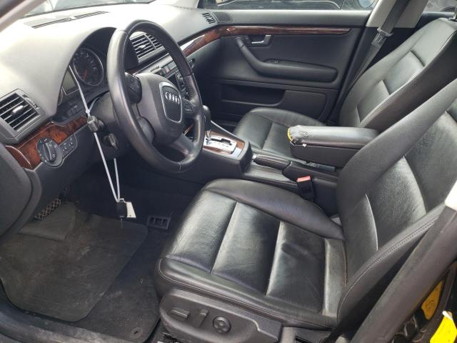 WAUAF78E38A110460 - 2008 AUDI A4 2.0T BLACK photo 7