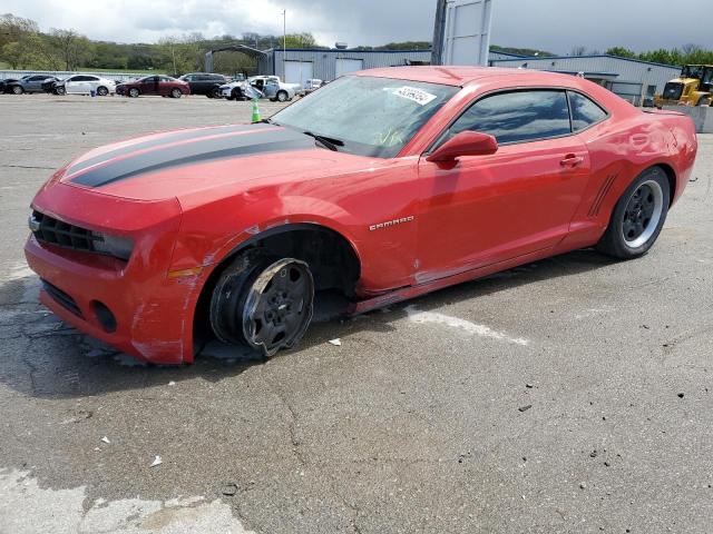 2G1FA1E34D9188543 - 2013 CHEVROLET CAMARO LS RED photo 1