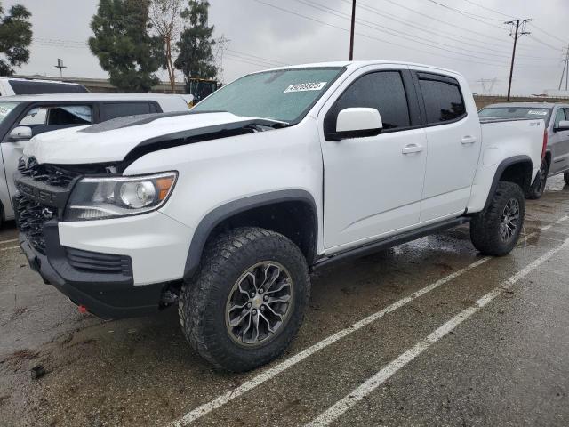 1GCGTEENXN1192522 - 2022 CHEVROLET COLORADO ZR2 WHITE photo 1