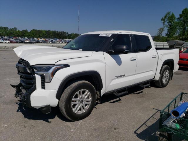 5TFLA5AB8NX016548 - 2022 TOYOTA TUNDRA CREWMAX SR WHITE photo 1