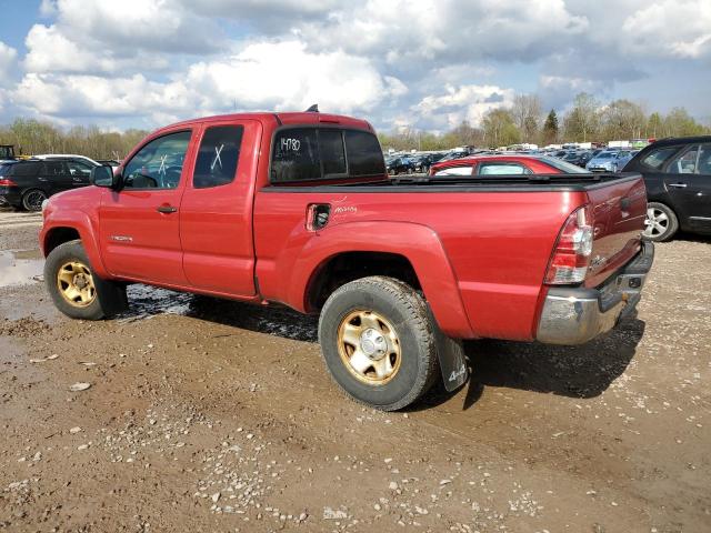 5TFUX4EN8CX012420 - 2012 TOYOTA TACOMA ACCESS CAB RED photo 2