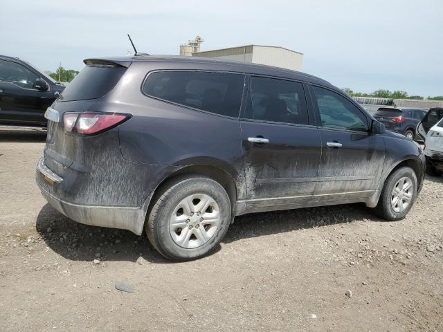 1GNKRFKD3GJ183908 - 2016 CHEVROLET TRAVERSE LS GRAY photo 3