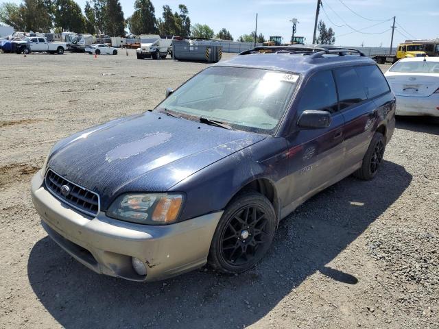 4S3BH675646632767 - 2004 SUBARU LEGACY OUTBACK AWP BLUE photo 1