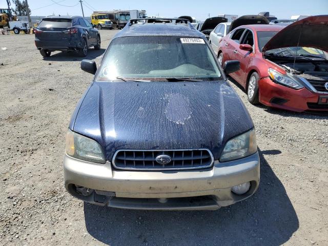 4S3BH675646632767 - 2004 SUBARU LEGACY OUTBACK AWP 蓝色 照片 5